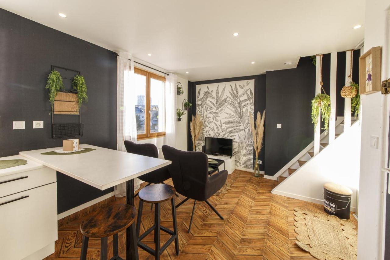 Le Patio - Duplex Verdoyant Proche Centre-Ville アンジェ エクステリア 写真
