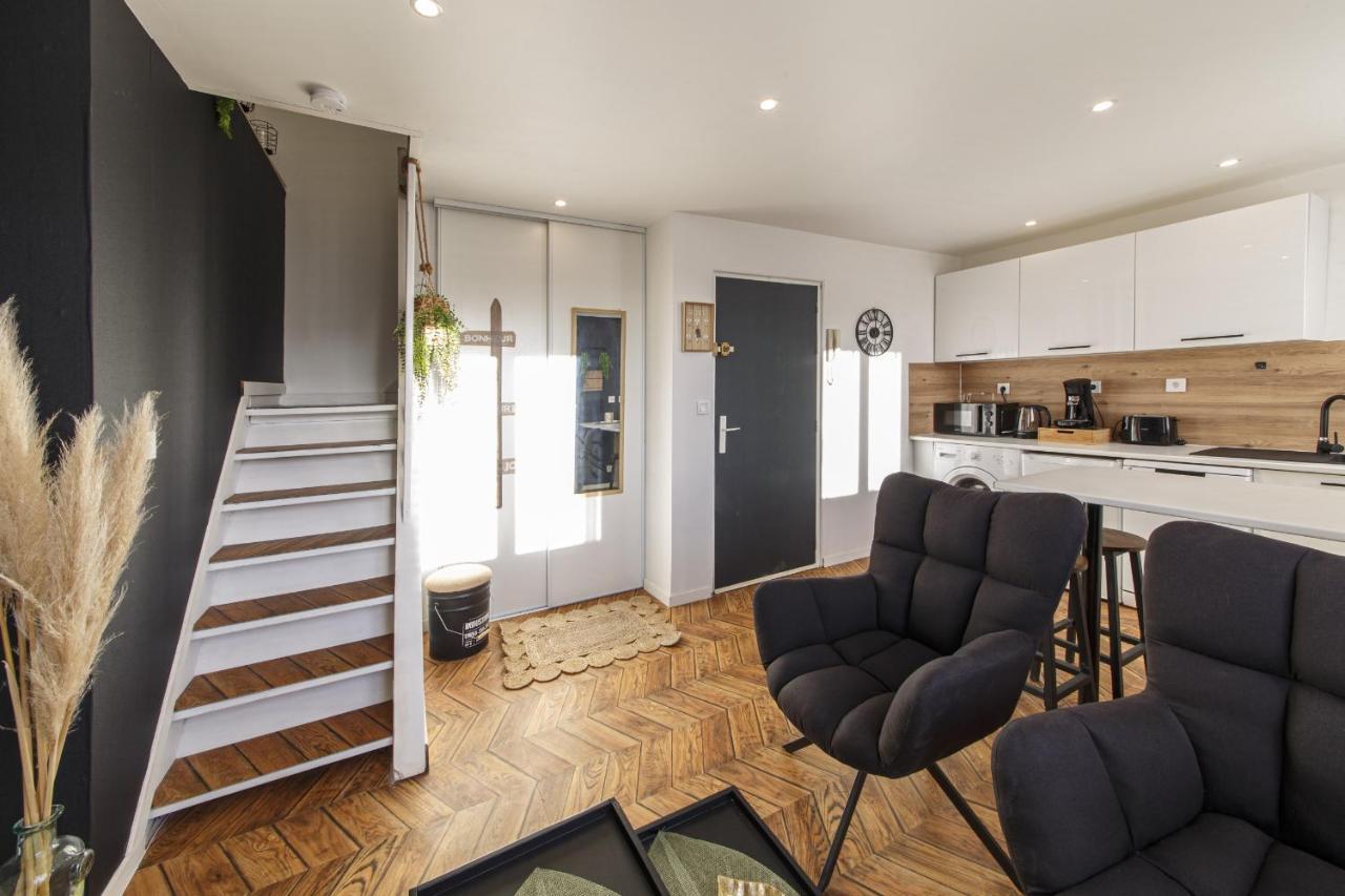 Le Patio - Duplex Verdoyant Proche Centre-Ville アンジェ エクステリア 写真